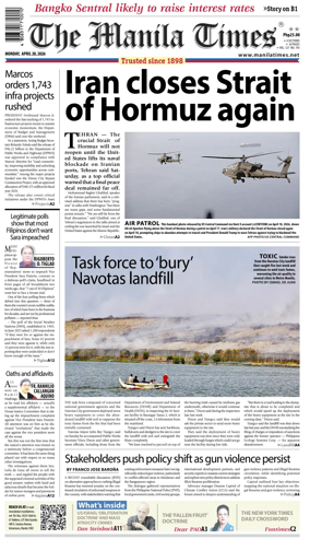 Cover of The Manila Times