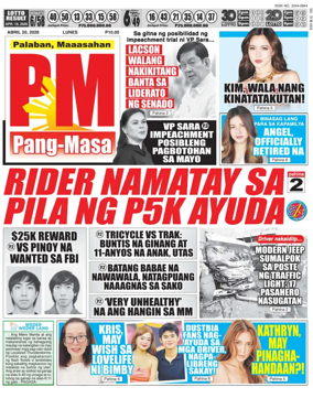Cover of PM Pang-Masa