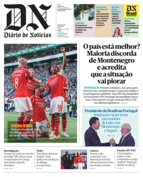 Cover of Diario de Noticias