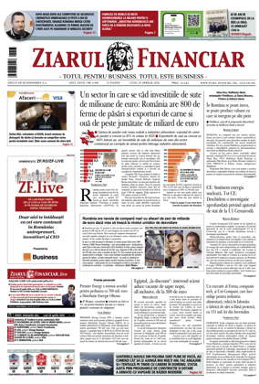 Cover of Ziarul Financiar