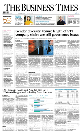 Cover of The Business Times