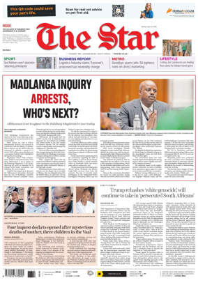 Cover of The Star Early Edition