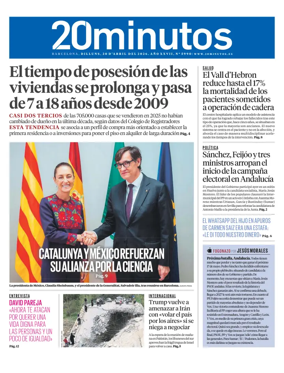 Cover of 20 Minutos Barcelona