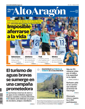 Cover of Diario del Alto Aragon