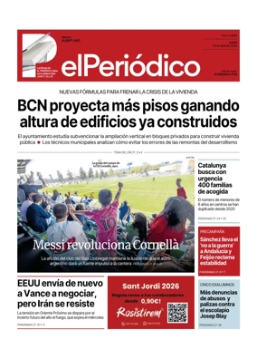 Cover of El Periodico - Castellano