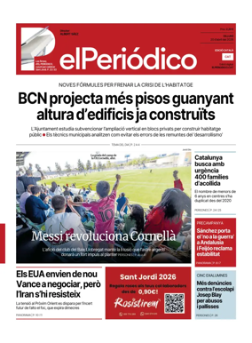 Cover of El Periodico - Catala