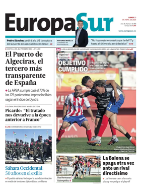 Cover of Europa Sur