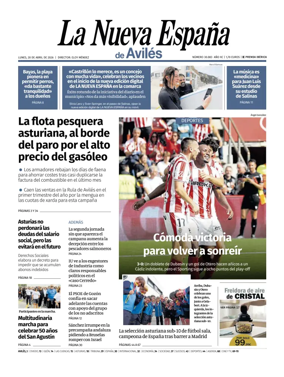 Cover of La Nueva Espana (Aviles)