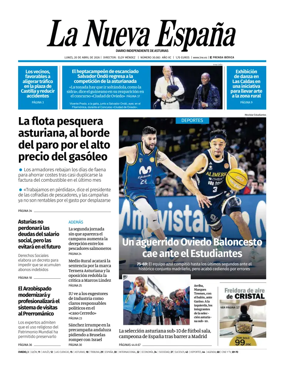 Cover of La Nueva Espana (Oviedo)