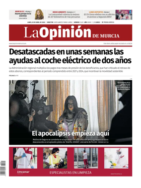 Cover of La Opinion de Murcia