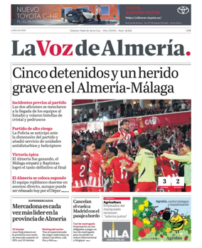 Cover of La Voz de Almeria