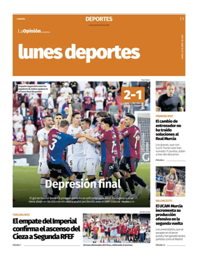 Cover of Lunes Deportes