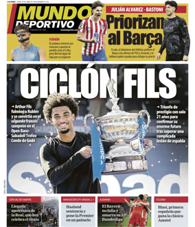 Cover of Mundo Deportivo (At. Madrid)