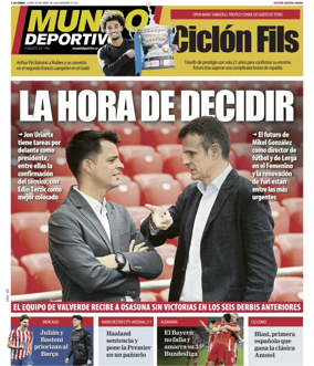 Cover of Mundo Deportivo (Bizkaia-Araba)