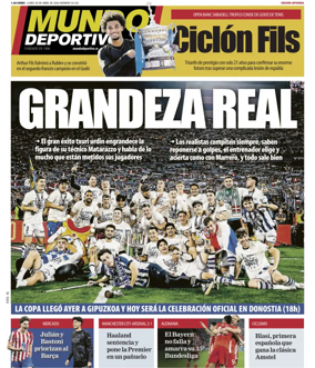 Cover of Mundo Deportivo (Gipuzkoa)