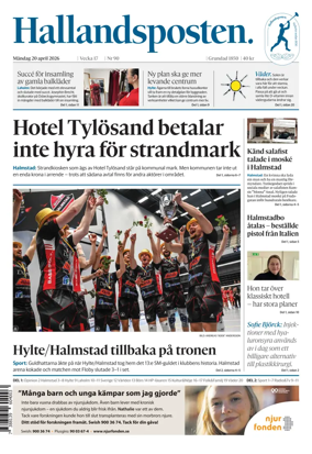 Cover of Hallandsposten