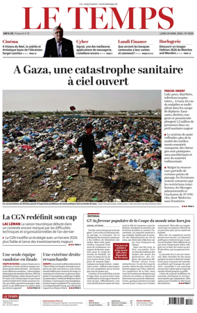 Cover of Le Temps
