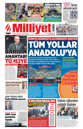 Cover of Milliyet