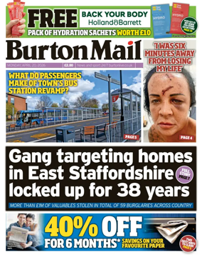 Cover of Burton Mail