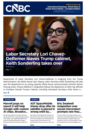 Cover of CNBC