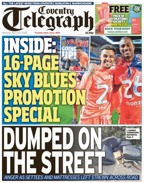 Cover of Coventry Telegraph