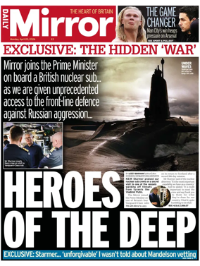 Cover of Daily Mirror