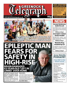 Cover of Greenock Telegraph