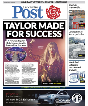 Cover of Lancashire Evening Post