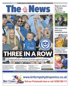 Cover of Portsmouth News