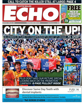 Cover of South Wales Echo