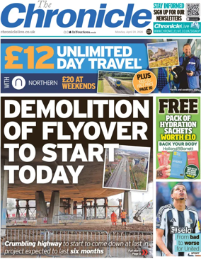 Cover of The Chronicle (UK)