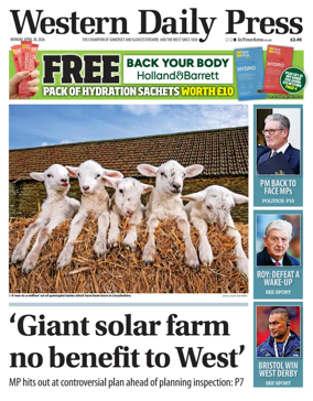 Cover of Western Daily Press