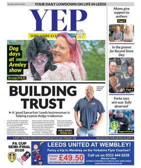 Cover of Yorkshire Evening Post