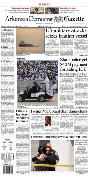 Cover of Arkansas Democrat-Gazette