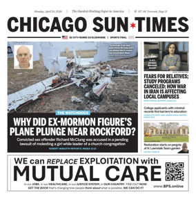 Cover of Chicago Sun-Times