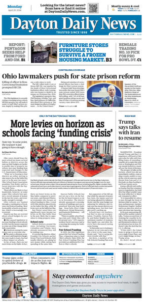 Cover of Dayton Daily News