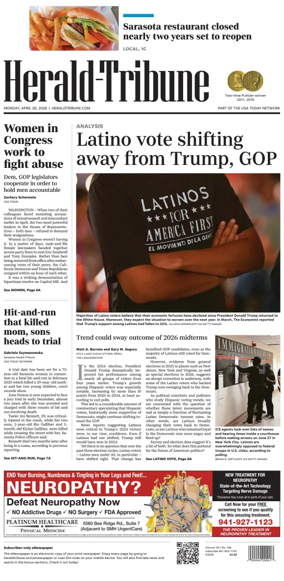 Cover of Herald-Tribune