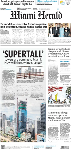 Cover of Miami Herald