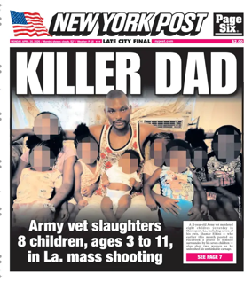 Cover of New York Post