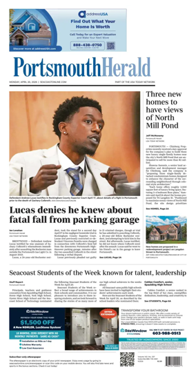 Cover of Portsmouth Herald