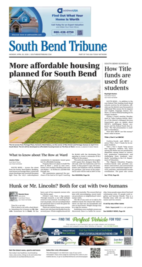 Cover of South Bend Tribune