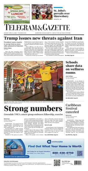 Cover of Telegram & Gazette
