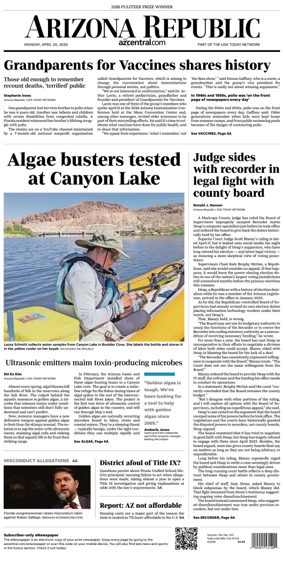 Cover of The Arizona Republic