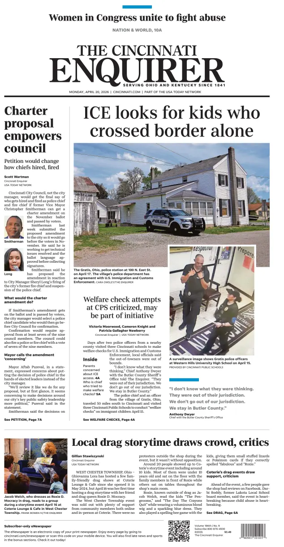 Cover of The Cincinnati Enquirer