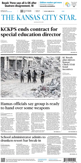 Cover of The Kansas City Star