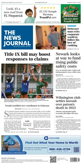 Cover of The News Journal