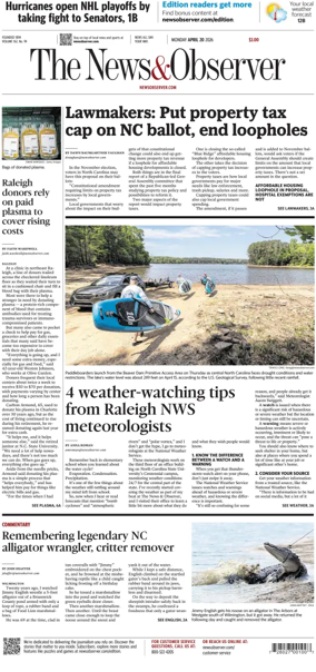 Cover of The News & Observer