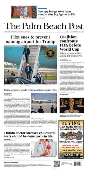 Cover of The Palm Beach Post