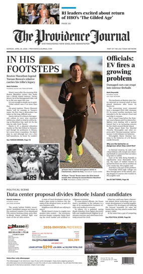 Cover of The Providence Journal