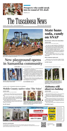 Cover of The Tuscaloosa News